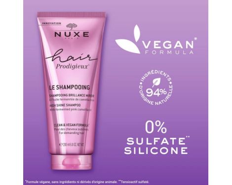 Nuxe Hair Prodigieux Champú Brillo Sublime 200ml sin receta