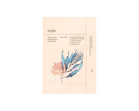 Ondo Beauty 36.5 Mascarilla Ácido Hialurónico y Algas 1 ud