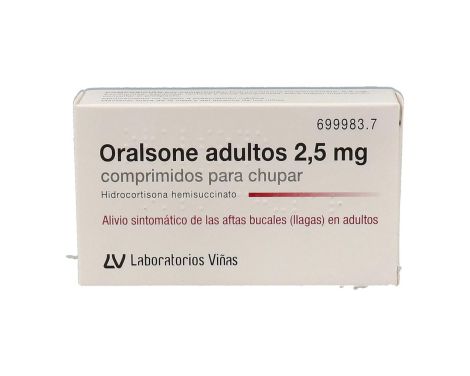 Oralsone Adultos 25mg 12 Comprimidos Para Chupar 
