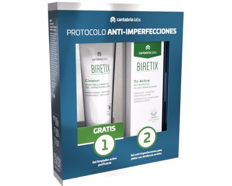 Biretix Triactive Gel Antiimperfecciones 50ml + Minitalla Cleanser 75ml