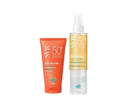 Pack SVR Sun Secure Blur SPF50 50ml + Agua Corporal SPF50+ 200ml