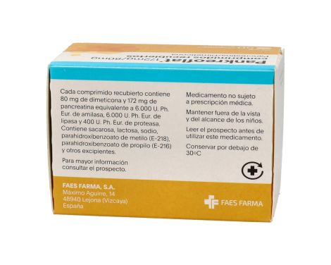 Comprar Pankreoflat 172mg/80mg 50 Comprimidos