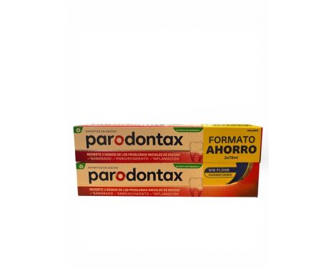 Paradontax sin Fluor 2x75 ml