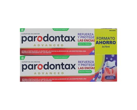 Parodontax Refuerza y Protege Encías Duplo 2x75 ml