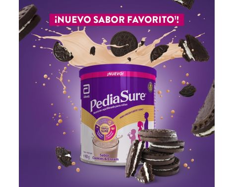 Comprar Pediasure Cookies & Cream 850gr