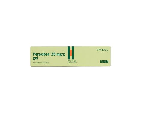 Peroxiben 25mg/g Gel Cutáneo 30g