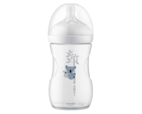 Philips Avent Biberón Natural Response Anti-Colic Koala 1m+ 260ml