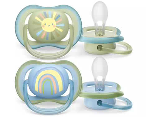 Philips Avent Chupete Ultra Air 0-6m 2 uds