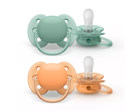 Philips Avent Chupete Ultra Soft 0-6m 2 uds