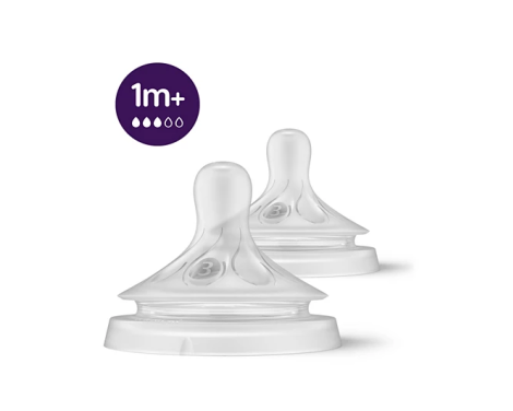 Philips Avent Tetina Natural T3 1m+ 2 uds