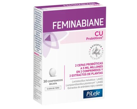 Pileje Feminabiane CU 30 Comprimidos