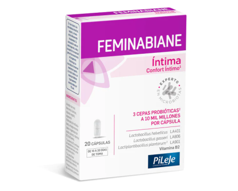 Pileje Feminabiane Íntima 20 cápsulas