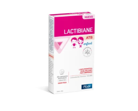Pileje Lactibiane ATB Niños 10 Comprimidos