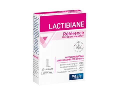 Pileje Lactibiane Reference 10 Cápsulas