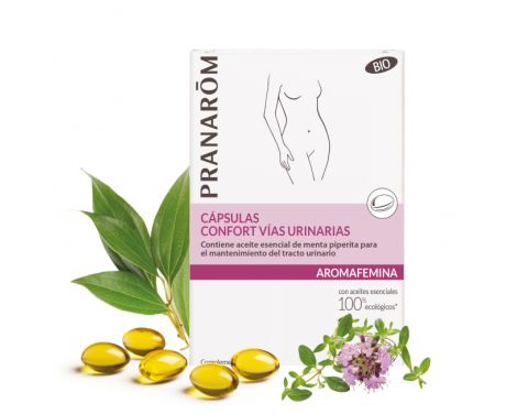 Pranarom Aromafemina Cápsulas Confort Vías Urinarias 30 cápsulas
