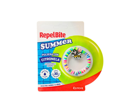 Repel Bite Pulsera con Citronela 1 Unidad