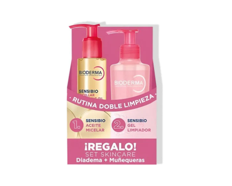 Bioderma Pack Doble Limpieza Sensibio Aceite 200ml + Gel Moussant 200ml