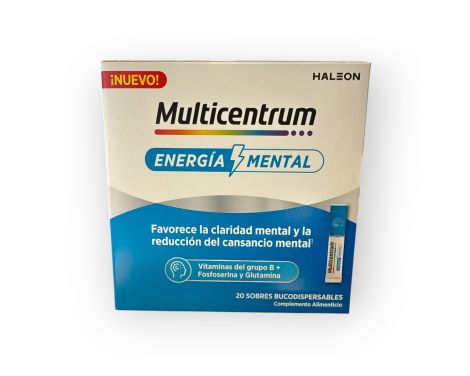 Multicentrum Energía Mental 20 sobres