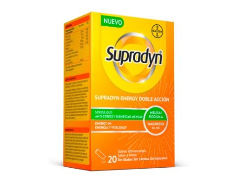 Supradyn Energy Doble Acción 20 Sobres