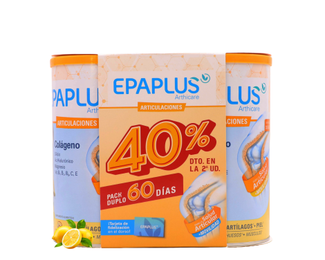 Epaplus Arthicare Polvo Antiox 60 Días 2 Envases 331gr Sabor Limón
