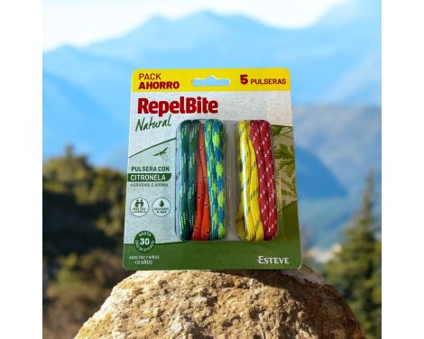 Comprar Repelbite Natural Pulsera Antimosquitos 5 uds