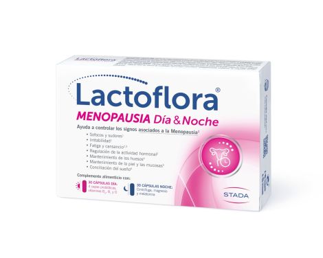 Lactoflora Menopausia Día y Noche 30+30 Cápsulas