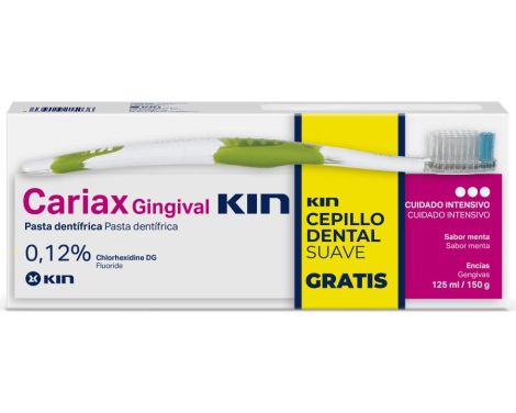Cariax Gingival Kin Pasta 125 ml + Regalo Cepillo
