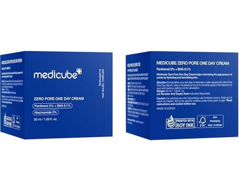 Para qué sirve Medicube Zero Pore Crema Facial Un Día 50ml