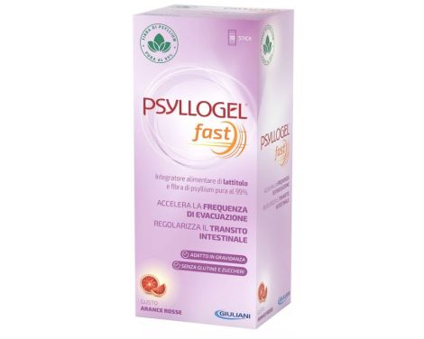 Psyllogel Fast Sabor Naranja 10 Sticks 