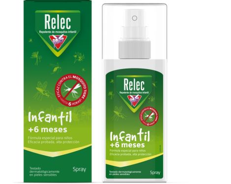 Relec Infantil +6 meses Spray Repelente Antimosquitos 100ml