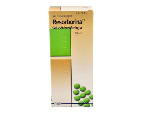 Resorborina Solución Bucal 1 Frasco 200 Ml