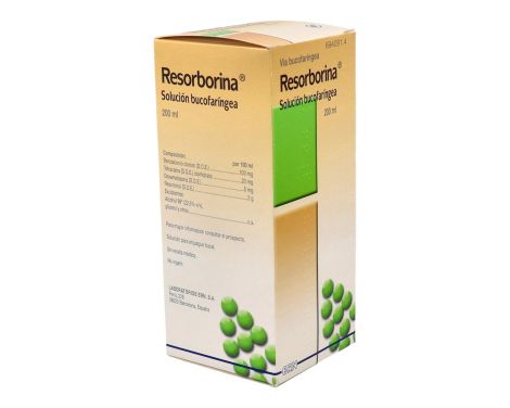Comprar Resorborina Solución Bucal 1 Frasco 200 Ml