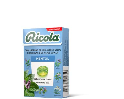 Ricola Caramelos Sin Azúcar Sabor Mentol 50g