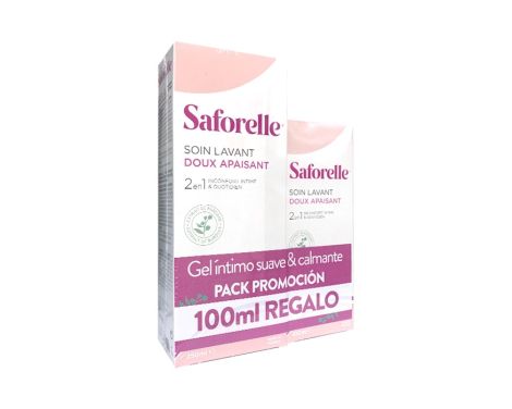 Saforelle Gel Cuidado Íntimo 250ml + Regalo 100ml 
