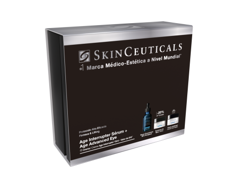 Comprar Skinceuticals Cofre A.G.E Interrupter Ultra Serum30ml + Age Advanced Eye15ml + Regalo A.G.E Interrupter 15ml