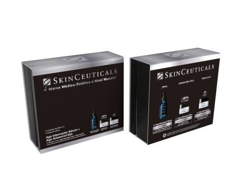 Skinceuticals Cofre A.G.E Interrupter Ultra Serum30ml + Age Advanced Eye15ml + Regalo A.G.E Interrupter 15ml sin receta
