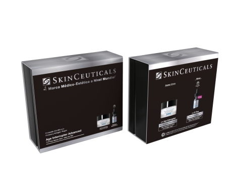 Skinceuticals Cofre Firmeza y Arrugas A.G.E. Interrupter Advanced 48ml + Regalo P-Tiox 15ml sin receta