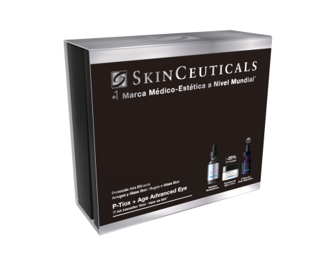 Comprar Skinceuticals Cofre P-Tiox 30ml + A.G.E Adavanced Eye 15ml + Regalo H.A Intensifier 15 ml