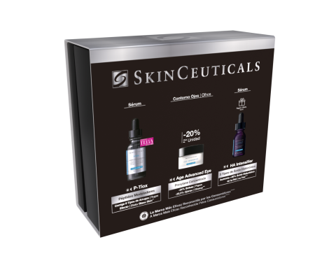 Skinceuticals Cofre P-Tiox 30ml + A.G.E Adavanced Eye 15ml + Regalo H.A Intensifier 15 ml