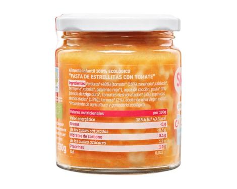 Comprar Smileat Cachitos de Estrellitas con Tomate 230g
