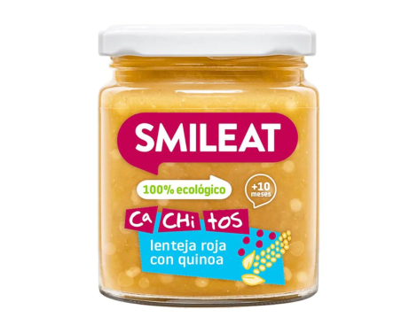 Smileat Cachitos de Lenteja Roja con Quinoa 230g
