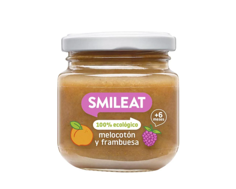 Smileat Melocotón y Frambuesa 130g