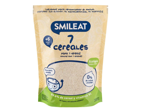 Smileat Papilla de 7 Cereales 200g