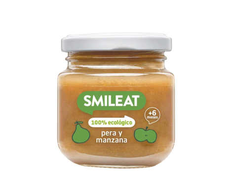 Smileat Pera y Manzana 130g