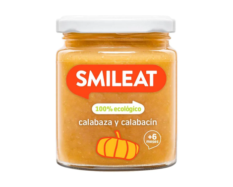 Smileat Potito Calabaza+Calabacin Eco +4 230g