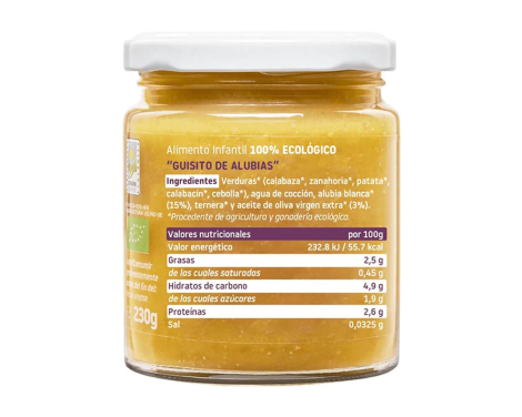 Comprar Smileat Potito Guisito De Alubias Ecológico 230g