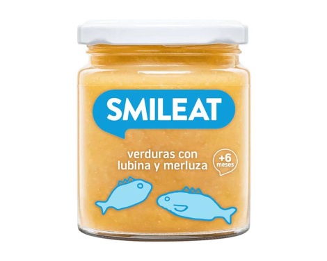 Smileat Potito Verduras con Lubina y Merluza 230g