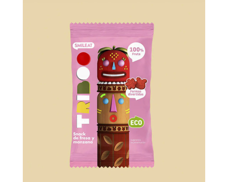 Smileat Snack Triboo de Fresa y Manzana 25g