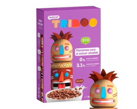 Smileat Triboo Cereales con Cacao 300g