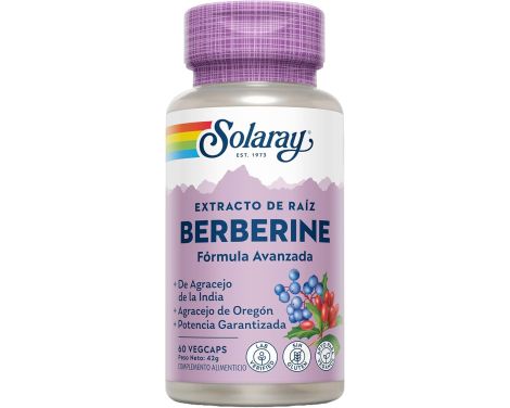 Solaray Berberine 60 vegcaps